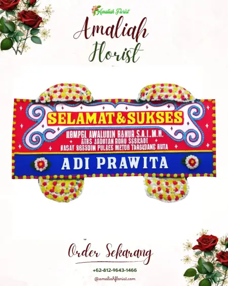 Papan Bunga Ucapan Selamat Jambi Baru